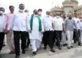 ಮೇಕೆದಾಟು ಯೋಜನೆ ಜಾರಿಗೆ ಆಗ್ರಹ: ಜೆಡಿಸ್ ಜಾಥ