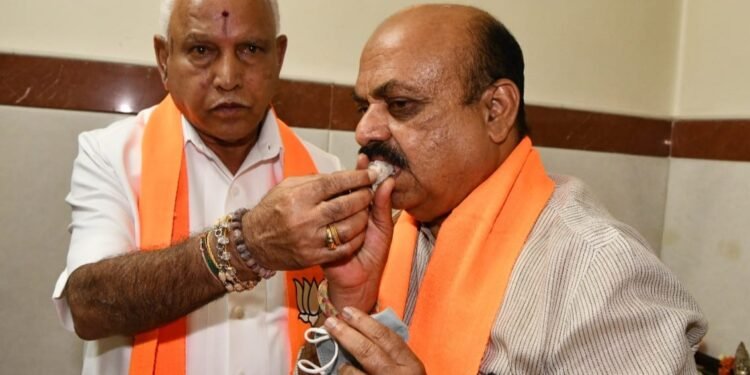 ಬಸವರಾಜ್ ಬೊಮ್ಮಾಯಿಗೆ ಬಿಎಸ್‌ವೈ ಶುಭ ಹಾರೈಕೆ