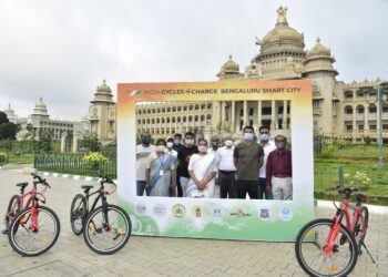 Cycles4change: ರಾಷ್ಟಮಟ್ಟದ ಸ್ಪರ್ಧೆಯಲ್ಲಿ ಬೆಂಗಳೂರು ಸ್ಮಾರ್ಟ್ ಸಿಟಿಗೆ ಪುರಸ್ಕಾರ