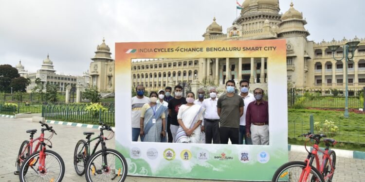 Cycles4change: ರಾಷ್ಟಮಟ್ಟದ ಸ್ಪರ್ಧೆಯಲ್ಲಿ ಬೆಂಗಳೂರು ಸ್ಮಾರ್ಟ್ ಸಿಟಿಗೆ ಪುರಸ್ಕಾರ