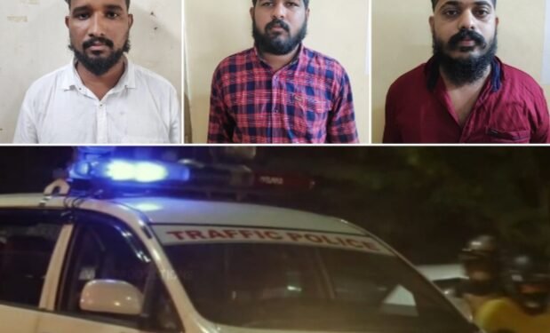 ಉಡುಪಿ: ದರೋಡೆ, ಅಪಹರಣ ಪ್ರಕರಣ: ಮೂವರ ಬಂಧನ