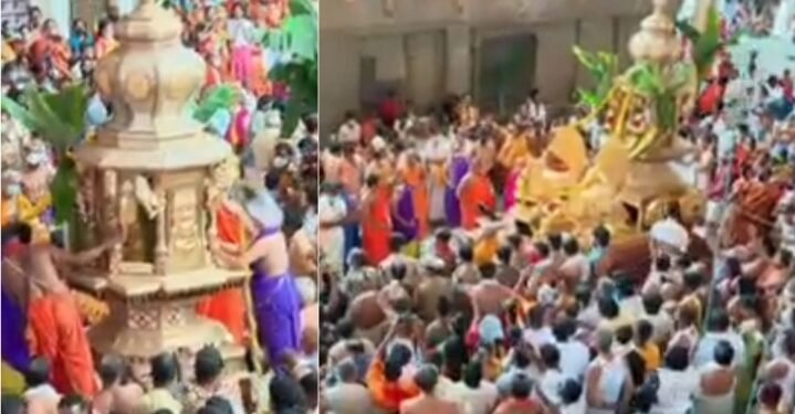 ಮಂತ್ರಾಲಯದಲ್ಲಿ ಆರಾಧನಾ ಮಹೋತ್ಸವ: ಗುರುರಾಯರ ರಥೋತ್ಸವ ದೃಶ್ಯವೈಭವ