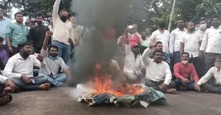 ಬೆಳಗಾವಿಯಲ್ಲಿ ಬಿಜೆಪಿ ಮುಖಂಡರ ವಿರುದ್ದ ಕಾರ್ಯಕರ್ತರ ಪ್ರತಿಭಟನೆ