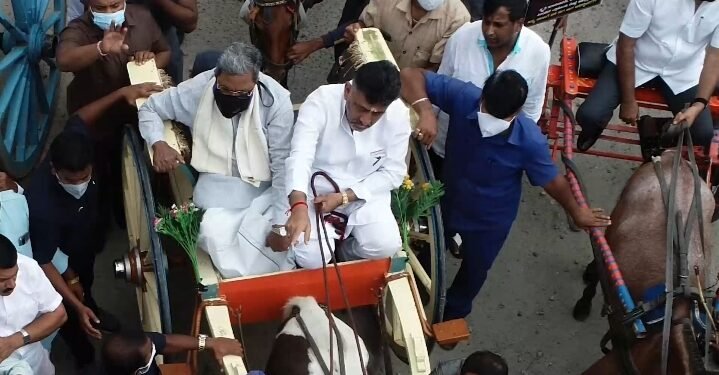 ಬಿಜೆಪಿ ಸರ್ಕಾರಕ್ಕೆ ಕಾಂಗ್ರೆಸ್‌ನಿಂದ ‘ಟಾಂಗಾ’ ಟಾಂಗ್