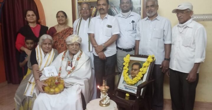 ಡಾ.ಪಾಲ್ತಾಡಿ ರಾಮಕೃಷ್ಣ ಆಚಾರ್‌ರಿಗೆ ದೇಶಭಕ್ತ ಎನ್.ಎಸ್ ಕಿಲ್ಲೆ ಸಂಸ್ಮರಣ – ಸನ್ಮಾನ