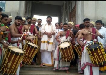 ಕೊಡಗಿನ ಭಾಗಮಂಡಲದಲ್ಲಿ ಡಿಕೆಶಿ ವಿಶೇಷ ಪೂಜೆ