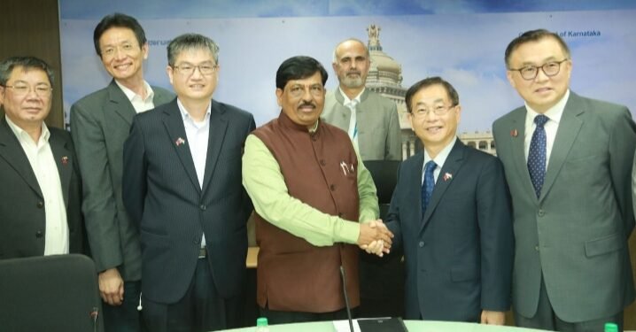 ಕರ್ನಾಟಕದಲ್ಲಿ ಹೂಡಿಕೆ ಮಾಡಲು ತೈವಾನ್‌ ಕಂಪನಿಗಳಿಗೆ ನಿರಾಣಿ ಆಹ್ವಾನ