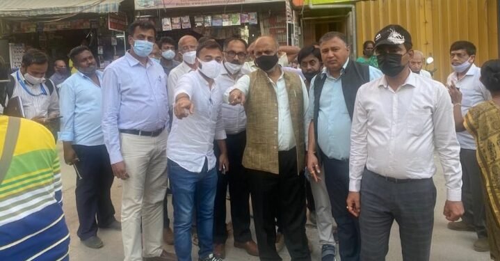 ಬೆಂಗಳೂರು: ಅವಿನ್ಯೂ ರಸ್ತೆ ಸ್ಮಾಟ್೯ ಸಿಟಿ ಕಾಮಗಾರಿ ಪರಿವೀಕ್ಷಿಸಿದ ರಾಕೇಶ್ ಸಿಂಗ್