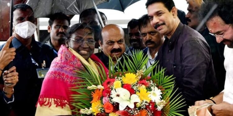ರಾಷ್ಟ್ರಪತಿ ಅಭ್ಯರ್ಥಿ ದ್ರೌಪದಿ ಮುರ್ಮು ಅವರಿಗೆ ರಾಜ್ಯ ಬಿಜೆಪಿ ಸ್ವಾಗತ