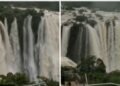 VIDEO: ಮಳೆಯಿಂದ ಸಿಂಗಾರ: ಹೀಗಿದೆ ‘ದೂದ್‌ಸಾಗರ್’ ಜಲಪಾತದ ವಯ್ಯಾರ