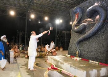 ರಾಜ್ಯದಲ್ಲೂ ‘ಈಶಾ’ ಫೌಂಡೇಷನ್ ಕೇಂದ್ರ: ನಾಗ ಮಂಟಪ ಅನಾವರಣ