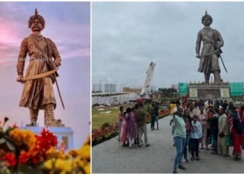 ‘ಪ್ರಗತಿಯ ಪ್ರತಿಮೆ’: ಕಂಚಿನ ಕೆಂಪೇಗೌಡರೇ ಇದೀಗ ಬೆಂಗಳೂರಿನ ಆಕರ್ಷಣೆ.‌
