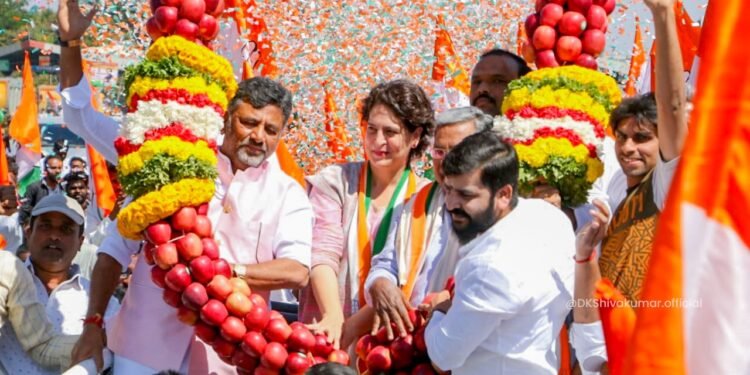 ಬೆಲೆಯೇರಿಕೆಯಿಂದ ಕಂಗಾಲಾದ ಪ್ರತೀ ಕುಟುಂಬದ ಗೃಹಣಿಗೆ ಪ್ರತಿ ತಿಂಗಳು ₹ 2,000 ಆರ್ಥಿಕ ನೆರವು: ಕಾಂಗ್ರೆಸ್ ಭರವಸೆ