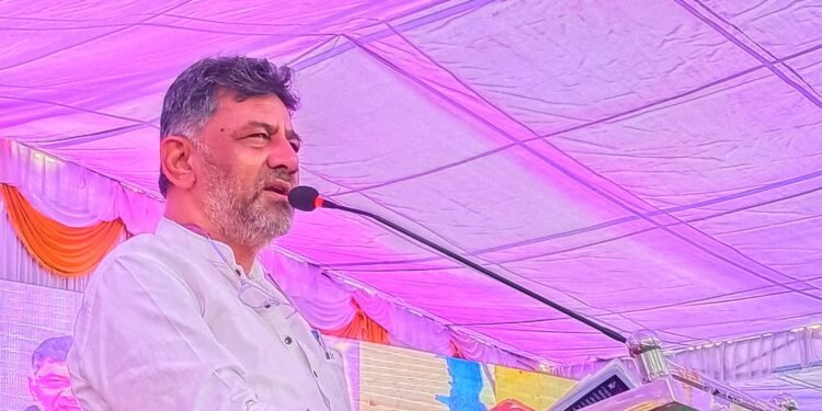 ಗುತ್ತಿಗೆದಾರರ ಸಂಘದ ಅದ್ಯಕ್ಷ ಕೆಂಪಣ್ಣ ಅವರು 40% ಕಮಿಷನ್ ಕುರಿತು ಮೋದಿ ಉತ್ತರಿಸಲಿ: ಡಿಕೆಶಿ