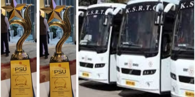 KSRTC ಸಾಧನೆಯ ಕಿರೀಟಕ್ಕೆ ಮತ್ತೊಂದು ಗರಿ.. ಸಾರಿಗೆ ನಿಗಮಕ್ಕೆ ‘ಗೌರ್ನೆನ್ಸ್ ನೌ’ ಒಂಬತ್ತನೇ ರಾಷ್ಟ್ರೀಯ ಸಾರ್ವಜನಿಕ ಉದ್ದಿಮೆ ಪ್ರಶಸ್ತಿ -2023
