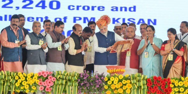 ರಾಜ್ಯದಲ್ಲಿ ಬರೋಬ್ಬರಿ 2240 ಕೋಟಿ‌ ರೂ. ವೆಚ್ಚದ ವಿವಿಧ ಅಭಿವೃದ್ಧಿ ಕಾಮಗಾರಿಗಳಿಗೆ ಪ್ರಧಾನಿ‌ ಚಾಲನೆ