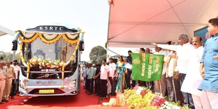 KSRTC ಪರ್ವ.. ಒಂದೆಡೆ ಅಂಬಾರಿ ಉತ್ಸವ ಆರಂಭ‌‌.. ಇನ್ನೊಂದೆಡೆ ಏ‌.1ರಿಂದ ವಿದ್ಯಾರ್ಥಿನಿಯರಿಗೆ, ಮಹಿಳಾ ಕಾರ್ಮಿಕರಿಗೆ ಸಾರಿಗೆ ಬಸ್‌ಗಳಲ್ಲಿ ಉಚಿತ ಪಾಸ್