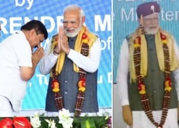 ಕೊರಳೇರಿದ ‘ಅಡಿಕೆ ಹಾರ’; ಮಂತ್ರಿ ಅರಗ ವೈಖರಿಗೆ ಮೋದಿ ಖುಷ್