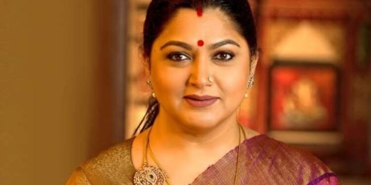 ರಾಷ್ಟ್ರೀಯ.ಮಹಿಳಾ ಆಯೋಗಕ್ಕೆ ನಟಿ ಖುಷ್ಬೂ‌ ನಾಮನಿರ್ದೇಶನ