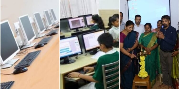 ಗಾಂಧಿನಗರ ಸರ್ಕಾರಿ ಶಾಲೆಗೆ ಹೈಟೆಕ್ ಟಚ್.. ಬ್ಯಾಂಕ್ ಆಫ್ ಬರೋಡಾ’ದಿಂದ ಕಂಪ್ಯೂಟರ್ ಲ್ಯಾಬ್  ಸಪೋರ್ಟ್..