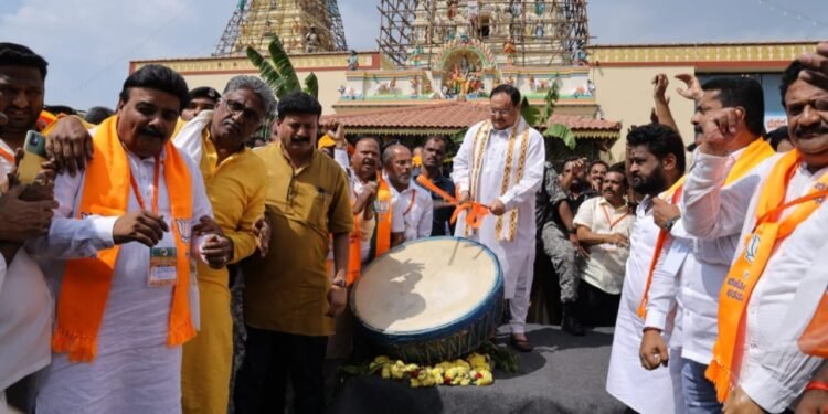 ಯಾತ್ರೆ ಮೂಲಕ ಬಿಜೆಪಿ ವಿಜಯ ಪತಾಕೆ: ಜೆ.ಪಿ.ನಡ್ಡಾ