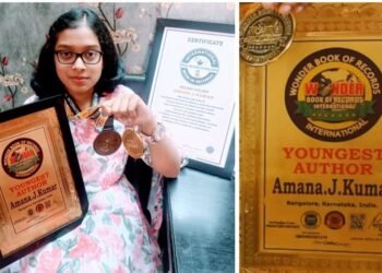 ವಂಡರ್ ಬುಕ್ ಆಫ್ ವರ್ಲ್ಡ್ ರೆಕಾರ್ಡ್ಸ್‌ನಲ್ಲಿ ‘ಅಮನ’ ಹೆಗ್ಗುರುತು; ಕರುನಾಡಿನ ಈ ಕುವರಿ ‘ಜಗತ್ತಿನ ಅತ್ಯಂತ ಕಿರಿಯ ಕವಯಿತ್ರಿ’