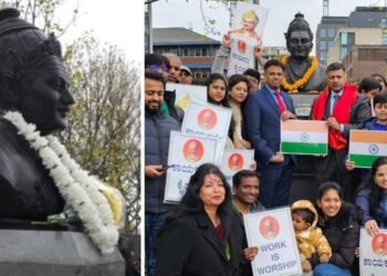 ಲಂಡನ್: ಥೇಮ್ಸ್ ತೀರದಲ್ಲಿ ಸಾಮಾಜಿಕ ಹರಿಕಾರನಿಗೆ ವಿಶೇಷ ಕೈಂಕರ್ಯ