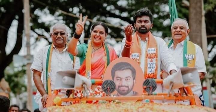 ಕಾಂಗ್ರೆಸ್ ಪ್ರಣಾಳಿಕೆಗೆ ಗ್ಯಾರಂಟಿ ಇಲ್ಲ: ನಟಿ ಶೃತಿ