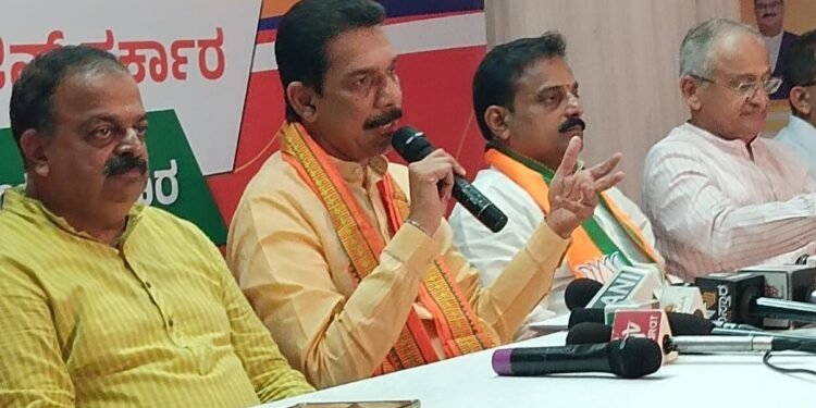 ರಾಜ್ಯದಲ್ಲಿ ಪೂರ್ಣ ಬಹುಮತದ ಬಿಜೆಪಿ ಸರ್ಕಾರ ಖಚಿತ: ನಳಿನ್‍ಕುಮಾರ್ ಕಟೀಲ್ ವಿಶ್ವಾಸ