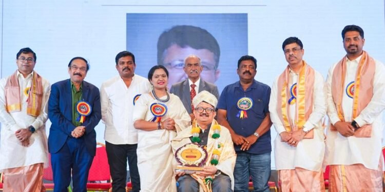 ಕತಾರ್: ಭಾರತೀಯ ಸಾಂಸ್ಕೃತಿಕ ಕೇಂದ್ರದ ಉಪಾಧ್ಯಕ್ಷ ಸುಬ್ರಹ್ಮಣ್ಯ ಹೆಬ್ಬಾಗಿಲು ಅವರಿಗೆ “ಸೇವಾ ಸಂಪದ” ಪ್ರಶಸ್ತಿ