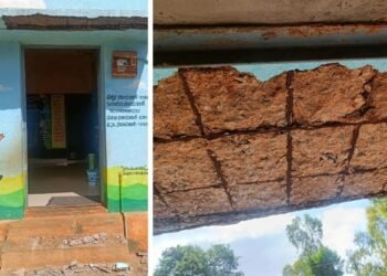 ಅಂಗನವಾಡಿಯಲ್ಲಿ ಅವಾಂತರ; ಮಕ್ಕಳು ಸ್ವಲ್ಪದರಲ್ಲೇ ಪಾರು