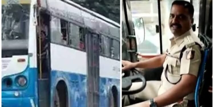 ಬಿಎಂಟಿಸಿ ಚಾಲಕ ಹಠಾತ್ತನೆ ಅಸ್ವಸ್ಥ; ಬಸ್ ಚಲಾಯಿಸಿ ‘ಆಪತ್ಬಾಂಧವನಾದ’ ಎಸಿಪಿ