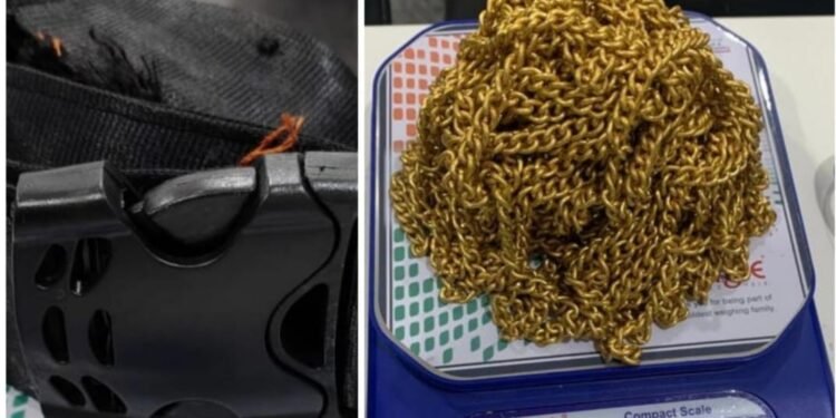 ಕೆಂಪೇಗೌಡ ಅಂತರಾಷ್ಟ್ರೀಯ ವಿಮಾನ ನಿಲ್ದಾಣದಲ್ಲಿ ಕಸ್ಟಮ್ಸ್ ಅಧಿಕಾರಿಗಳ ಕಾರ್ಯಾಚರಣೆ; 1.59 ಕೋಟಿ ಮೌಲ್ಯದ ಚಿನ್ನ ವಶ