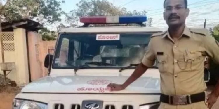 ಕಾರ್ಕಳ ಹೊರವಲಯದಲ್ಲಿ ಪೊಲೀಸ್ ಸಿಬ್ಬಂದಿ ಆತ್ಮಹತ್ಯೆ