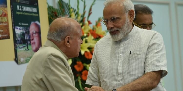 ಹಸಿರು ಕ್ರಾಂತಿಯ ಪಿತಾಮಹ ಸ್ವಾಮಿನಾಥನ್ ವಿಧಿವಶ, ಪ್ರಧಾನಿ ಸಹಿತ ಗಣ್ಯರ ಕಂಬನಿ