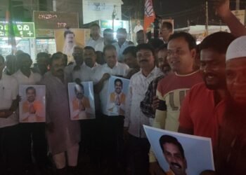 ಬಿಎಸ್‌ವೈ ಪುತ್ರ ‘ವಿಜಯೀಭವ’: ಬಿಜೆಪಿಯಲ್ಲಿ ರಣೋತ್ಸಾಹ..