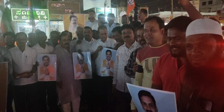 ಬಿಎಸ್‌ವೈ ಪುತ್ರ ‘ವಿಜಯೀಭವ’: ಬಿಜೆಪಿಯಲ್ಲಿ ರಣೋತ್ಸಾಹ..