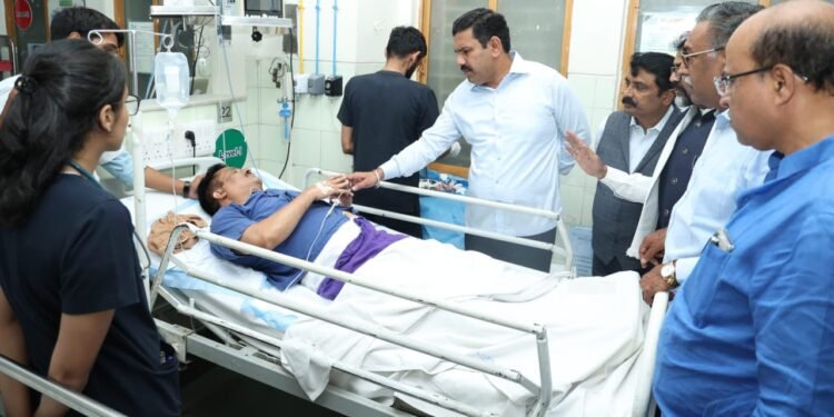 ಲಕ್ಷ್ಮಿ ಹೆಬ್ಬಾಳ್ಕರ್ ಸಹೋದರನ ಸಹಚರರಿಂದ BJP ನಾಯಕನ ಮೇಲೆ ಹಲ್ಲೆ: ವಿಜಯೇಂದ್ರ ಆಕ್ರೋಶ