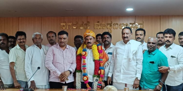 ದೊಡ್ಡಬಳ್ಳಾಪುರ ನಗರಸಭೆಯ ನೂತನ ಸ್ಥಾಯಿ ಸಮಿತಿ ಅಧ್ಯಕ್ಷರಾಗಿ ರವಿ ಕುಮಾರ್ ಆಯ್ಕೆ