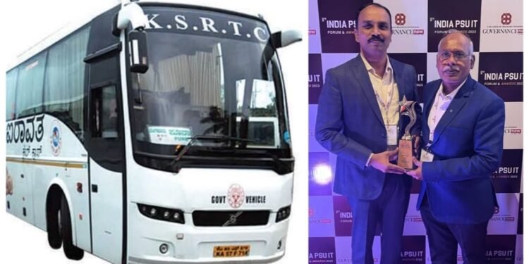 KSRTCಯಿಂದ ಪ್ರಶಸ್ತಿಗಳ ಸವಾರಿ; ಬತ್ತಳಿಕೆ ಸೇರಿದ Governance now PSU IT ರಾಷ್ಟ್ರೀಯ ಪ್ರಶಸ್ತಿ
