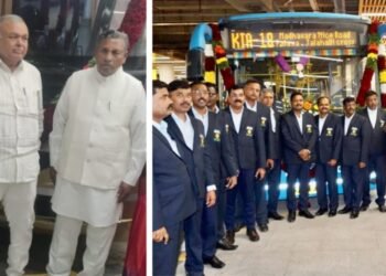 KIAL ಎರಡನೇ ಟರ್ಮಿನಲ್‌ನಿಂದ KSRTC-BMTC ಫ್ಲೈಬಸ್‌; ಸಾರಿಗೆ ಸಚಿವರಿಂದ ಚಾಲನೆ