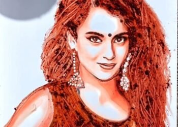 ಕಲಾವಿದನ ಕೈಚಳಕ: ಉಪ್ಪಿನಕಾಯಿಯಲ್ಲಿ ಕಂಗನಾ
