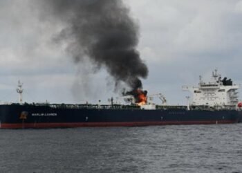 ಹೌತಿ ಉಗ್ರರ ಕ್ರೌರ್ಯ; 22 ಭಾರತೀಯರಿದ್ದ ಹಡಗಿನ ಮೇಳೆ ಕ್ಷಿಪಣಿ ದಾಳಿ