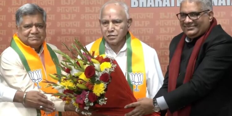 ‘ರಾಮೋತ್ಸವ’ ಪ್ರಭಾವ; ಗೂಡಿಗೆ ಮರಳಿದ ಶೆಟ್ಟರ್, ದೆಹಲಿಯಲ್ಲಿ ಬಿಜೆಪಿಗೆ ಸೇರ್ಪಡೆಯಾದ ಮಾಜಿ ಸಿಎಂ