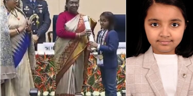 ಭಾರತದ ನಂ-1 ಚೆಸ್ ಆಟಗಾರ್ತಿ ಹಾಸನದ ಬಾಲಕಿ ‘ಚಾರ್ವಿ ಎ’ಗೆ ಪ್ರತಿಷ್ಠಿತ ‘ಪ್ರಧಾನ ಮಂತ್ರಿ ಬಾಲ ಪುರಸ್ಕಾರ’