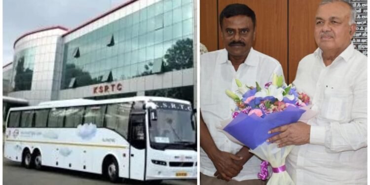 KSRTC ಹೊಸ ಅಧ್ಯಕ್ಷರ ಪದಗ್ರಹಣ.. ಸಚಿವರಿಂದ ಅಭಿನಂದನೆ