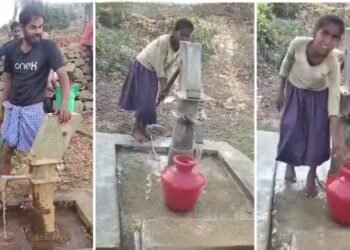 ಮಹದೇಶ್ವರ ಬೆಟ್ಟ ಬಳಿಯ ಇಂಡಿಗನತ್ತ, ಕೊಕ್ಕಬರೆ ಗ್ರಾಮಗಳಲ್ಲಿ ಪಿಡಿಒ ಭಗೀರಥ ಪ್ರಯತ್ನ.. ಜೀವಜಲ ಒದಗಿಸಿದ ಅಧಿಕಾರಿ