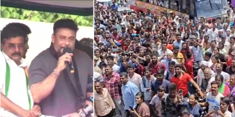 ಅಂದು ಸುಮಲತಾ ಪರ, ಇಂದು ಚಂದ್ರು ಪರ; ಮಂಡ್ಯ ಅಖಾಡದಲ್ಲಿ ಚಾಲೆಂಜಿಂಗ್ ಸ್ಟಾರ್ ಹವಾ..