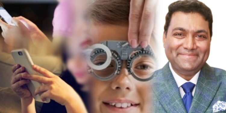 ಪೋಷಕರೇ ಎಚ್ಚರ.. ಮೊಬೈಲ್ ಬಳಕೆಯಿಂದ ಮಕ್ಕಳಲ್ಲಿ ‘ಮಯೋಪಿಯಾ’ ಕಾಯಿಲೆ.‌. ಮುಂದೆ ದೃಷ್ಟಿಗೆ ಸಂಚಕಾರ.‌.!