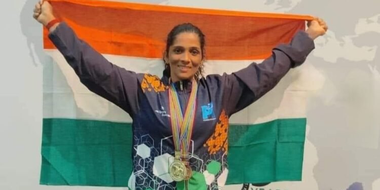 ಏಷ್ಯಾ- ಪೆಸಿಫಿಕ್-ಆಫ್ರಿಕನ್ ಪವರ್ಲಿಫ್ಟಿಂಗ್, ಬೆಂಚ್ಪ್ರೆಸ್ ಚಾಂಪಿಯನ್ಷಿಪ್; ಸ್ವರ್ಣ ಪದಕ ಗೆದ್ದ ಅಕ್ಷತಾ ಪೂಜಾರಿ